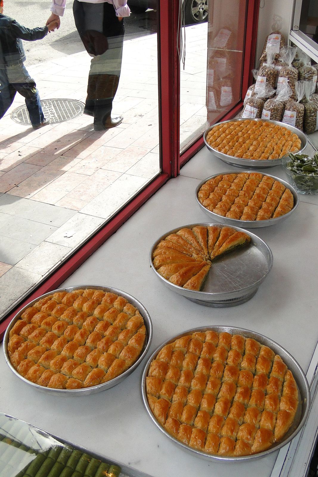 Gaziantep baklava trays