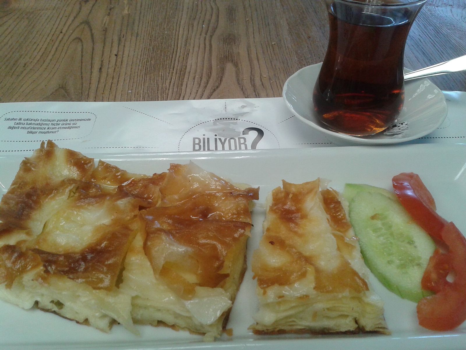 Su böreği (cheese)